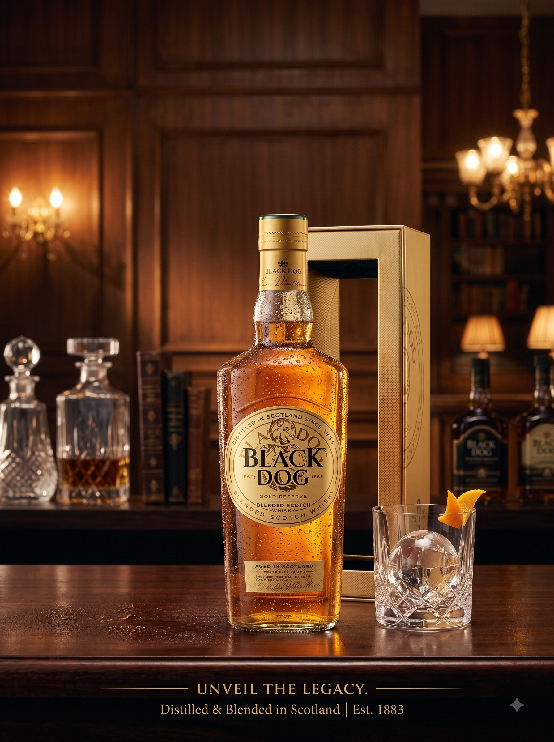 Black dog Gold