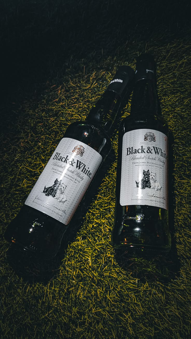 Black and white