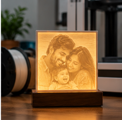 Personalized Photo Lithophane Lamp