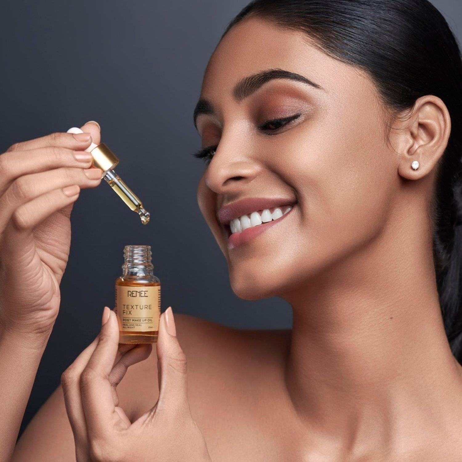 Buy RENEE Texture Fix Post Makeup Oil Online – Nourishing, Lightweight Makeup Remover Oil — image 8