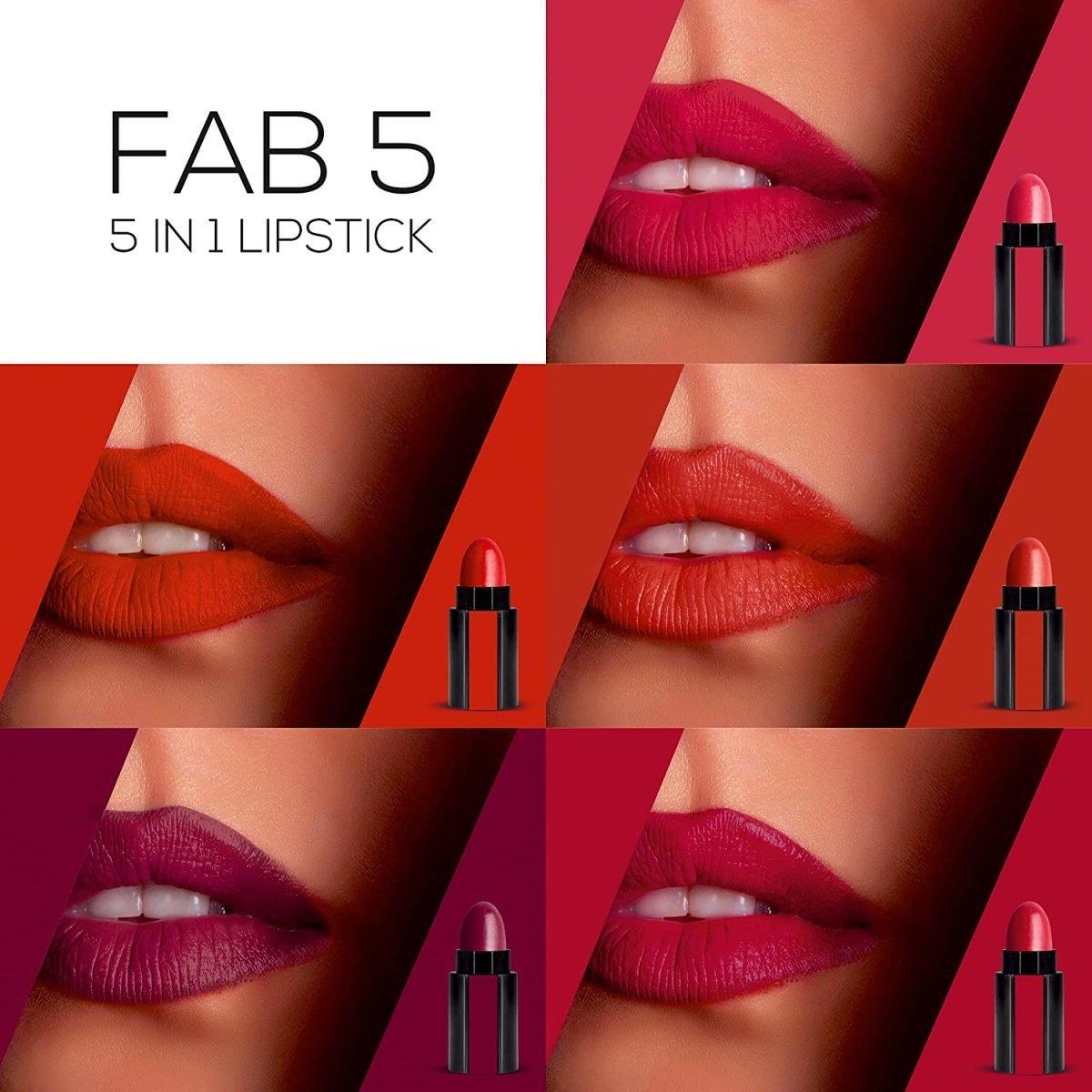 RENEE FAB 5 – 5 in 1 Matte Lipstick: One Stick, Five Stunning Shades! — image 3