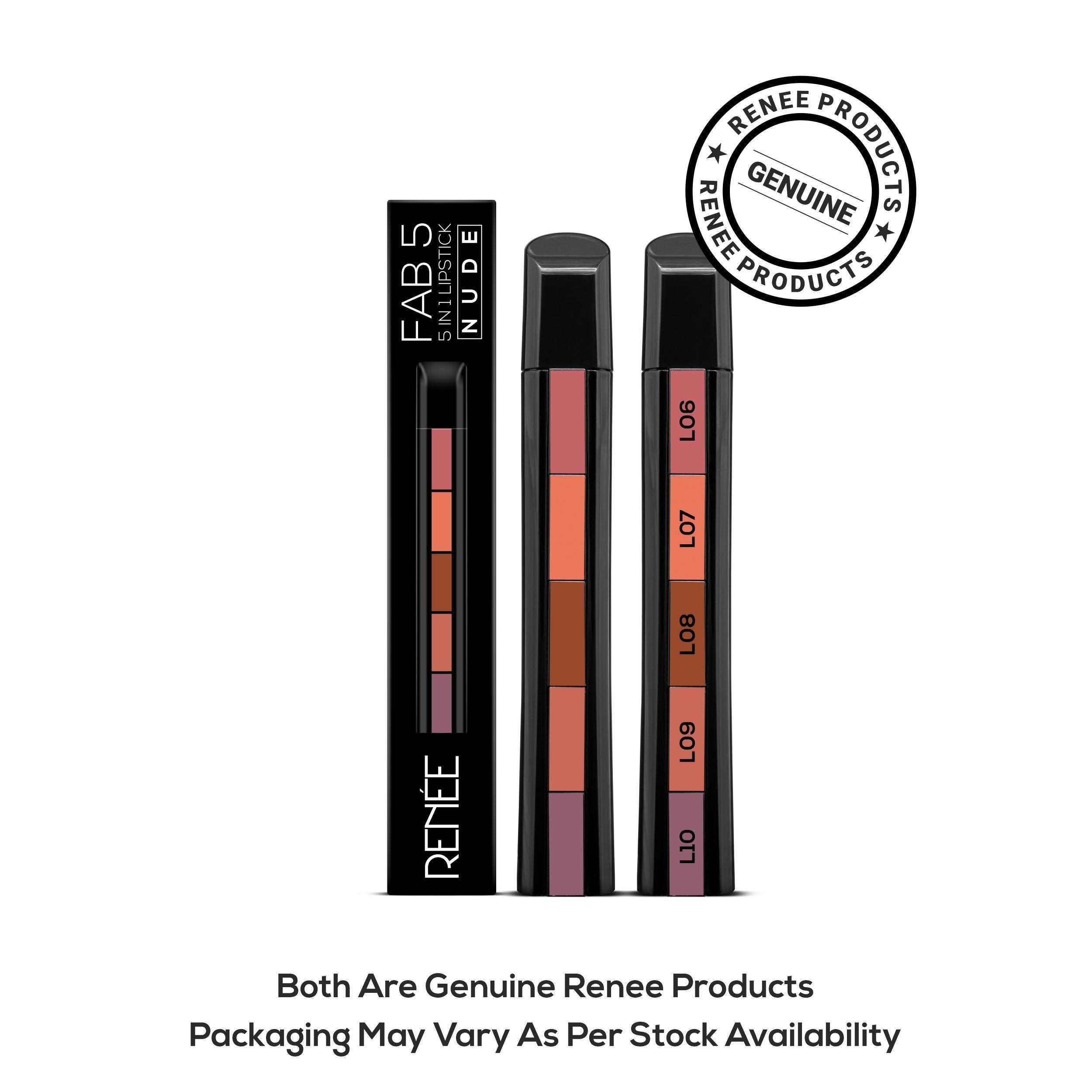 RENEE FAB 5 – 5 in 1 Matte Lipstick: One Stick, Five Stunning Shades! — image 13