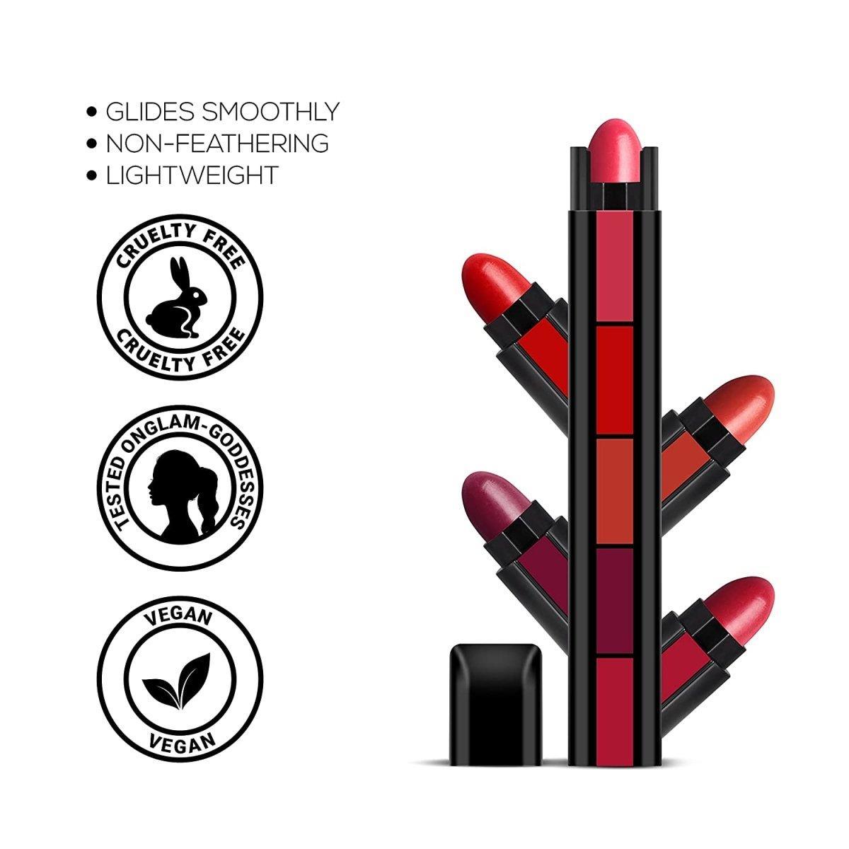 RENEE FAB 5 – 5 in 1 Matte Lipstick: One Stick, Five Stunning Shades! — image 17