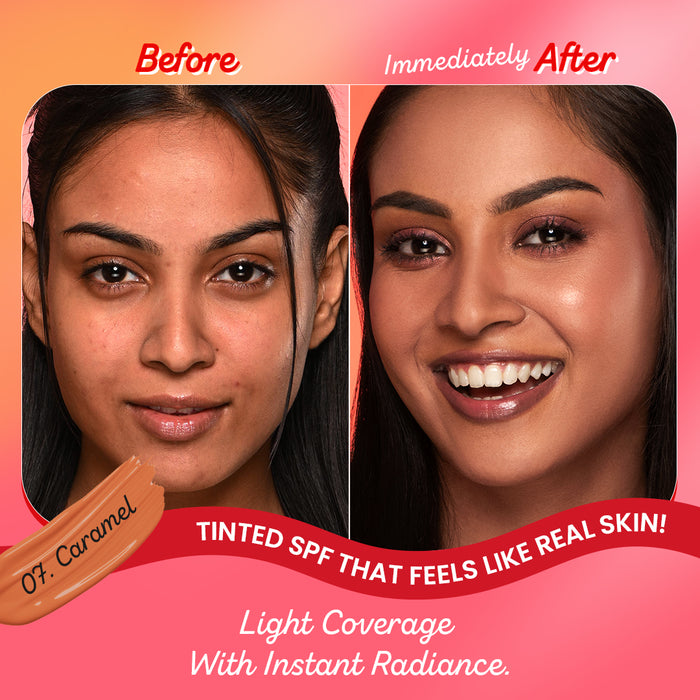 Buy Dot & Key Strawberry Dew Tinted Sunscreen SPF 50+ PA++++ | Glowing Tint + Broad Spectrum Protection — image 11