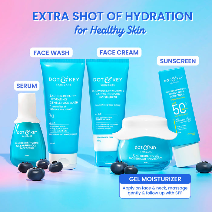 Dot & Key 72HR Hydrating Gel Moisturizer + Probiotics – Long-Lasting Hydration for Plump, Healthy Skin! — image 6