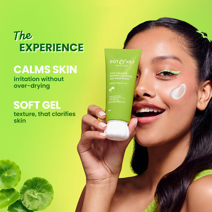 Dot & Key Cica + Salicylic Acid Face Wash for Oily Skin – Calm, Clear & Control Your Skin! — image 4