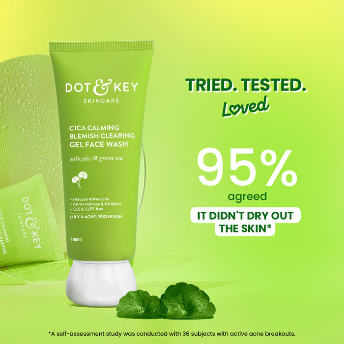 Dot & Key Cica + Salicylic Acid Face Wash for Oily Skin – Calm, Clear & Control Your Skin! — image 5