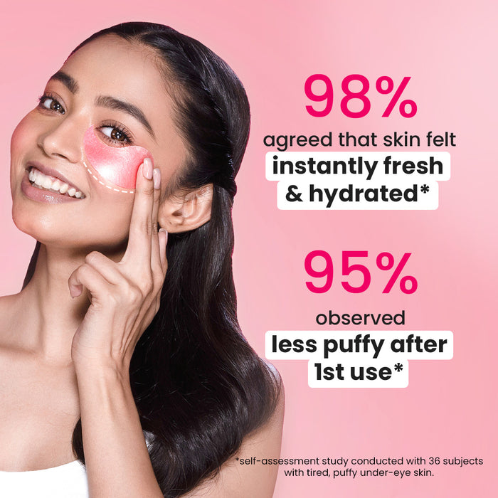 Dot & Key Watermelon Hydrogel Under-Eye Patches – Refresh, Hydrate & Brighten Tired Eyes! — image 3