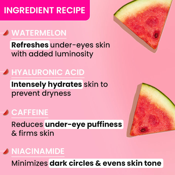 Dot & Key Watermelon Hydrogel Under-Eye Patches – Refresh, Hydrate & Brighten Tired Eyes! — image 4