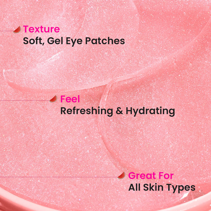 Dot & Key Watermelon Hydrogel Under-Eye Patches – Refresh, Hydrate & Brighten Tired Eyes! — image 5