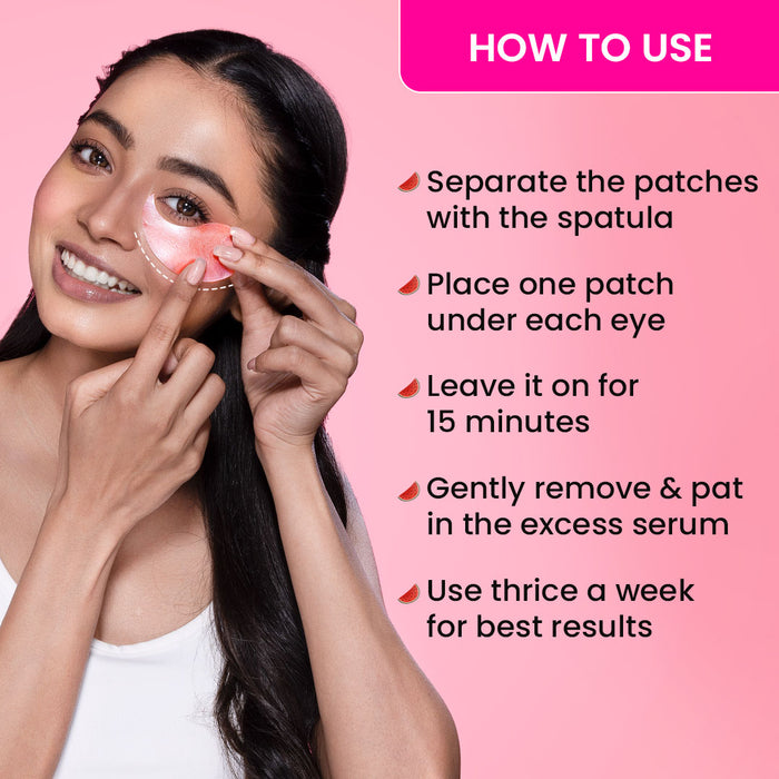 Dot & Key Watermelon Hydrogel Under-Eye Patches – Refresh, Hydrate & Brighten Tired Eyes! — image 6