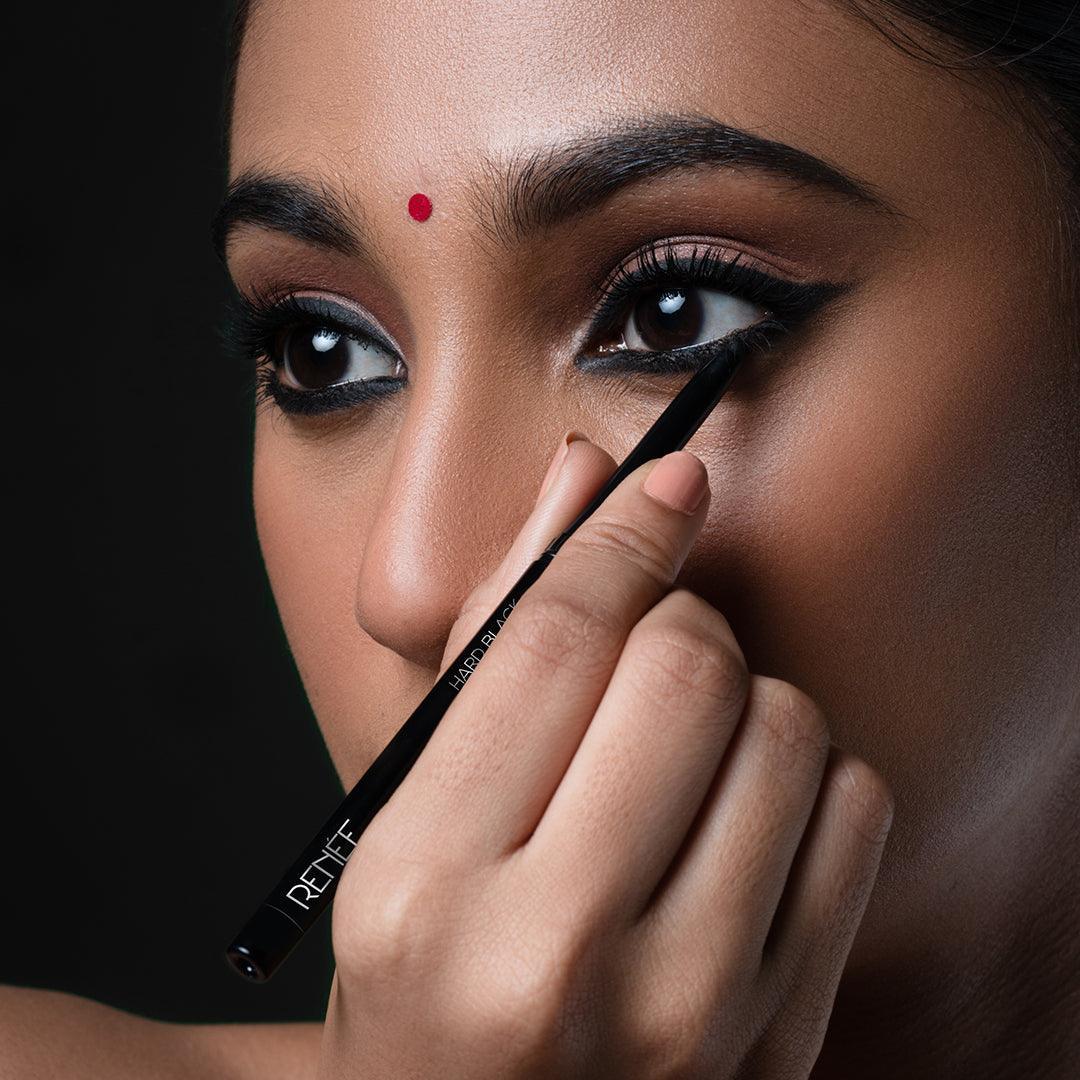 RENEE Hard Black Kajal Pen with Sharpener – Intense, Long-Lasting, & Smudge-Proof Eyes! — image 6
