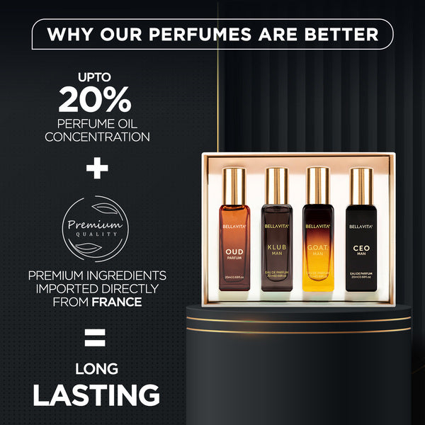 Luxury Perfume Gift Set for Men – 4 x 20ml | Long-Lasting, Premium Fragrance Collection — image 6