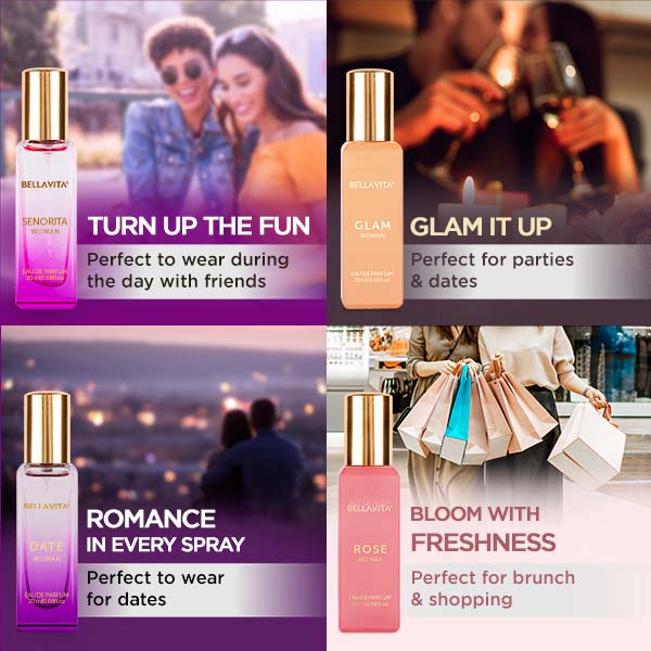 Luxury Perfume Gift Set for Women – 4 x 20ml | Long-Lasting, Elegant Fragrance Collection — image 3