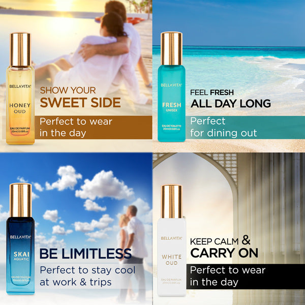 Luxury Unisex Perfume Gift Set – 4 x 20ml | Premium Long-Lasting Fragrance Collection for All — image 3
