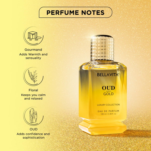 Bella Vita OUD Gold Unisex Perfume – A Royal Blend of Luxury, Power & Elegance — image 3