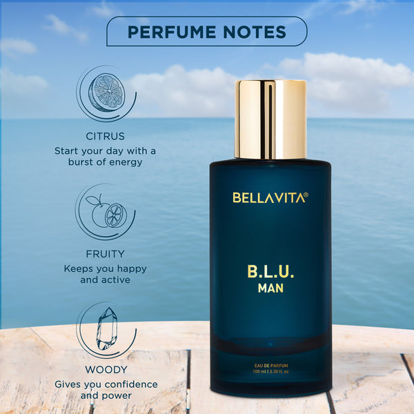 Bella Vita BLU Man Perfume – Fresh, Masculine & Long-Lasting Fragrance for Men — image 2