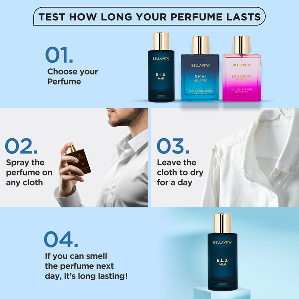 Bella Vita BLU Man Perfume – Fresh, Masculine & Long-Lasting Fragrance for Men — image 5