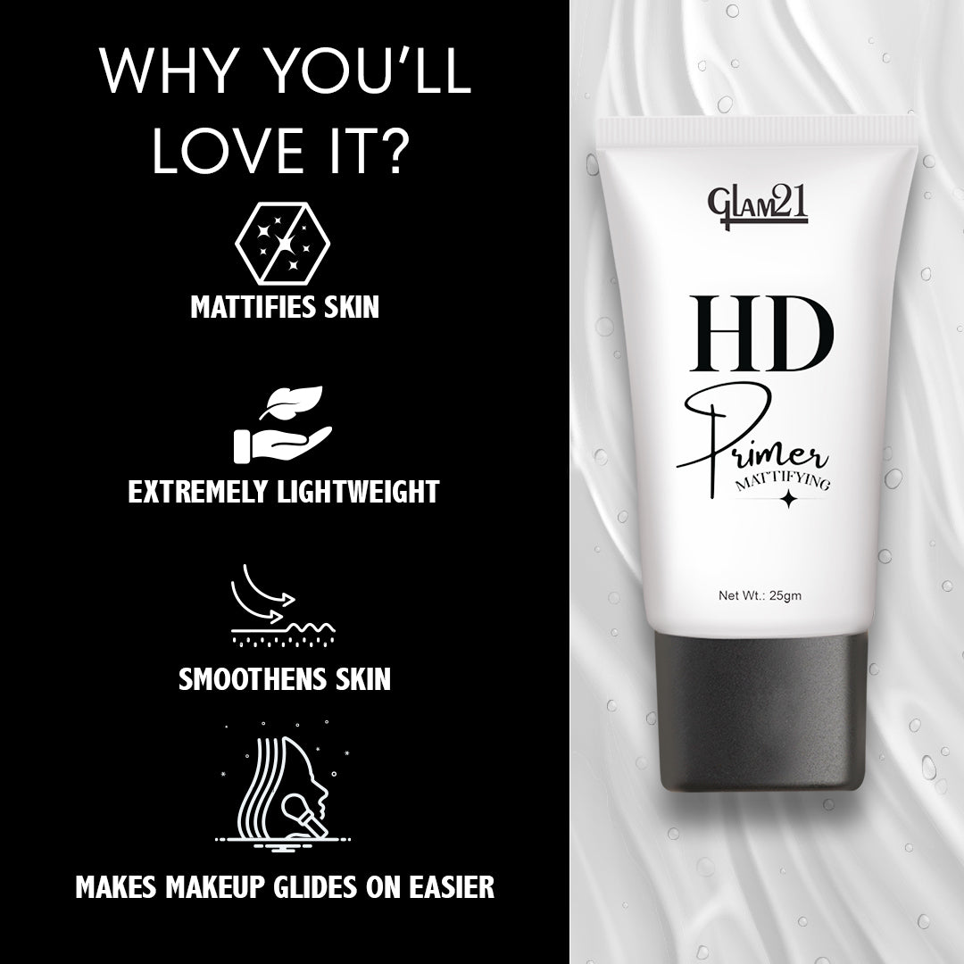 Glam21 HD Face Primer – Smooth, Poreless & Long-Lasting Makeup Base — image 4