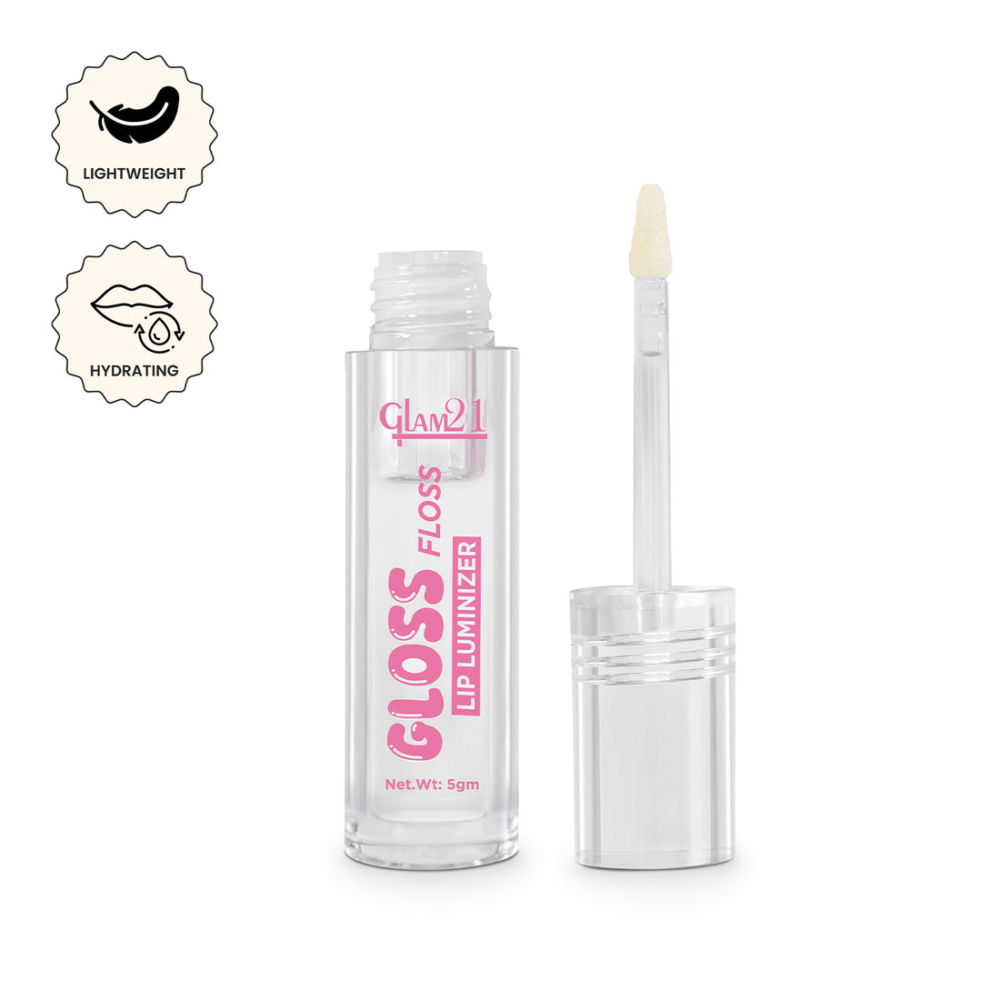 Glam21 Gloss Floss Lip Luminizer | High-Shine Gloss, Non-Sticky Formula | Hydrating, Plumping & Smooth Finish | Long-Lasting Lip Gloss for Everyday Glam Glam21 Gloss Floss Lip Luminizer | High-Shine Gloss, Non-Sticky Formula | Hydrating, Plumping & Smooth Finish | Long-Lasting Lip Gloss for Everyday Glam