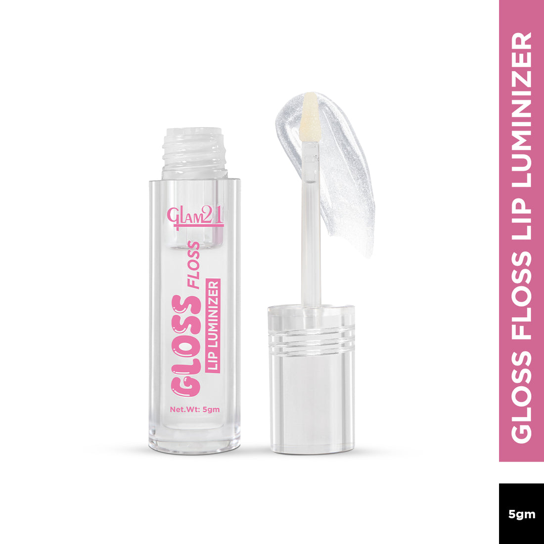Glam21 Gloss Floss Lip Luminizer | High-Shine Gloss, Non-Sticky Formula | Hydrating, Plumping & Smooth Finish | Long-Lasting Lip Gloss for Everyday Glam — image 2