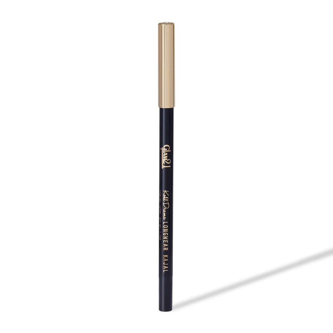 Glam21 Kohl Drama Long Wear Kajal | Intense Black, Smudge-Proof & Waterproof | 24HR Long-Lasting Kajal for Bold, Dramatic Eyes | Smooth Glide, High-Pigment Eye Pencil — image 2
