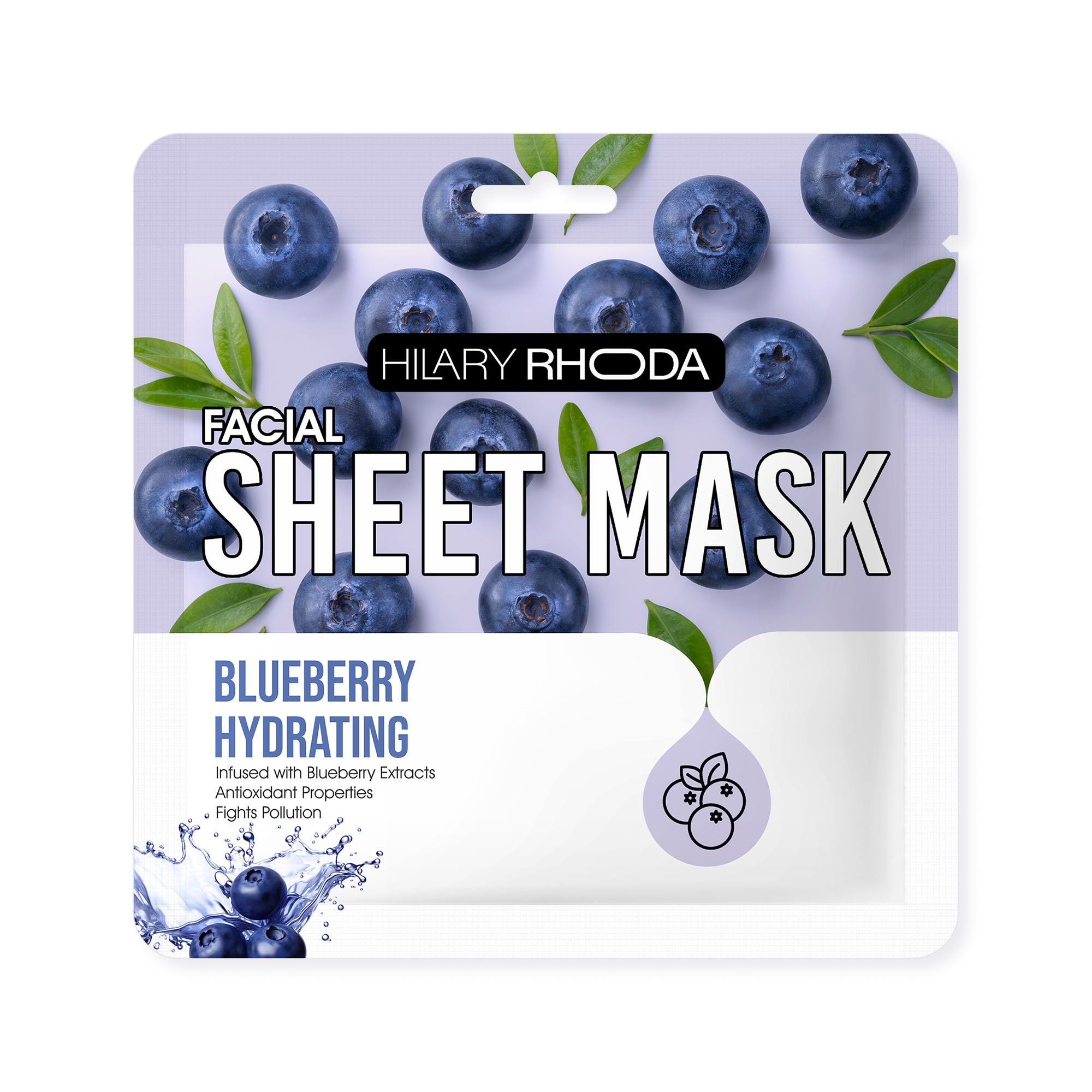 Hilary Rhoda Facial Sheet Mask (Pack of 4) – Deep Hydration, Instant Glow & Skin Rejuvenation — image 2