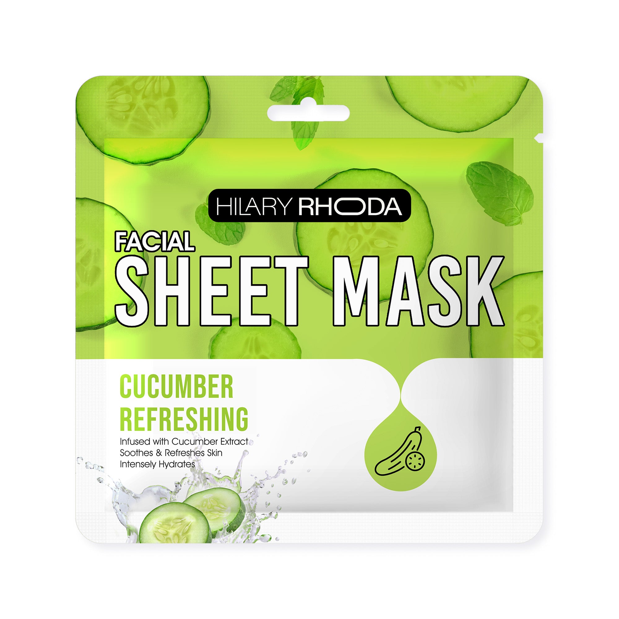 Hilary Rhoda Facial Sheet Mask (Pack of 4) – Deep Hydration, Instant Glow & Skin Rejuvenation — image 4